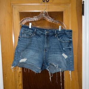 Old Navy Frayed Blue Jean Shorts